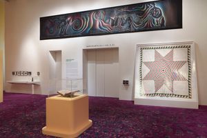 Exhibition view: Judy Chicago, _Herstory_, New Museum, New York (12 October 2023–14 January 2024). Courtesy New Museum. Photo: Dario Lasagni.